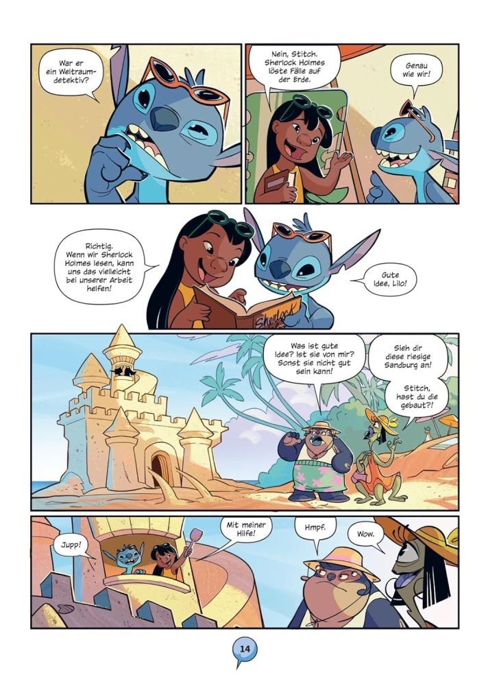 Agent Stitch – Eine Flut von Feinden Beispielseite von Arianna Rea & Silvia De Ventura