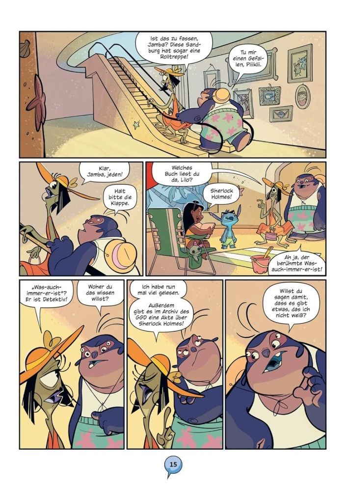 Agent Stitch – Eine Flut von Feinden Beispielseite von Arianna Rea & Silvia De Ventura