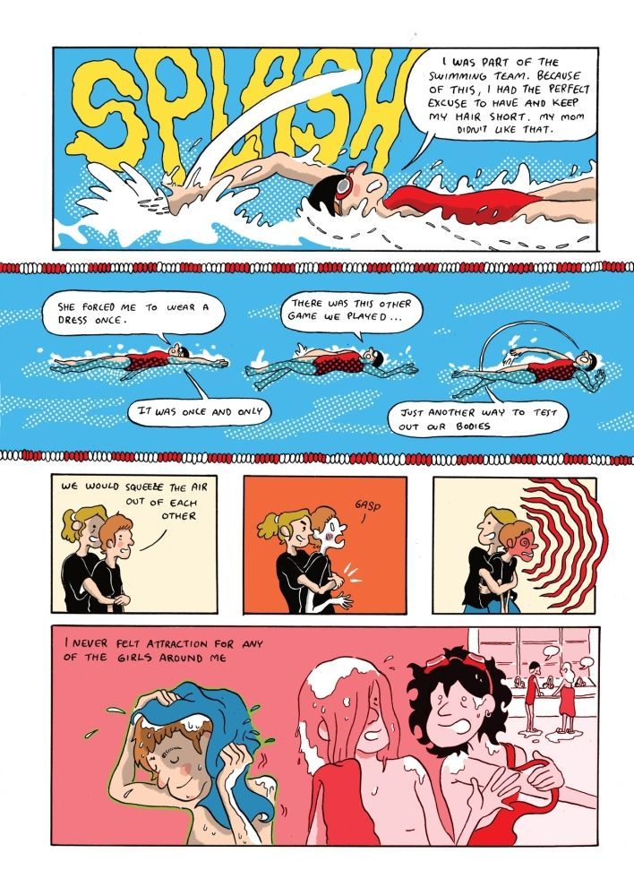 Back Then Sample Page by Alea Rodriguez