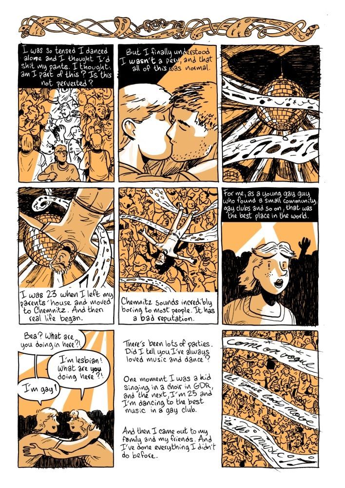 Back Then Sample Page by Jean-Come