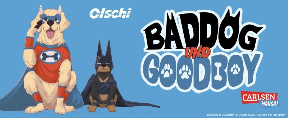 Baddog und Goodboy Banner von Olschi