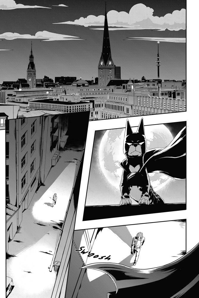 Baddog und Goodboy Beispielseite von Olschi