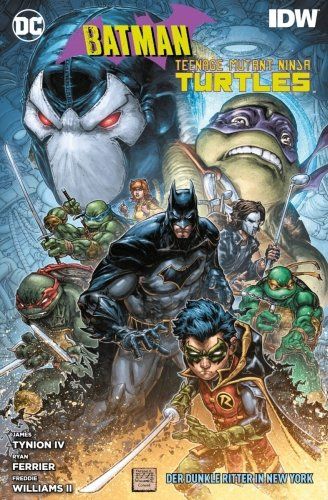 Cover Batman / TMNT 2