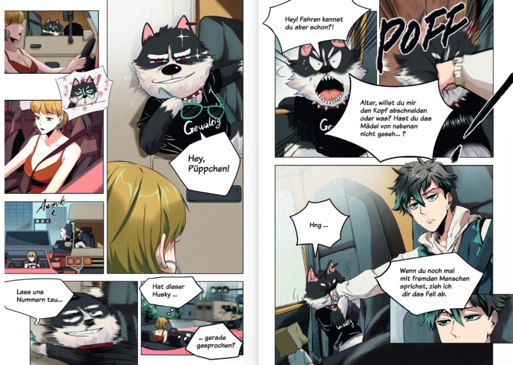 Beast Feast Beispielseiten von Tuotuo