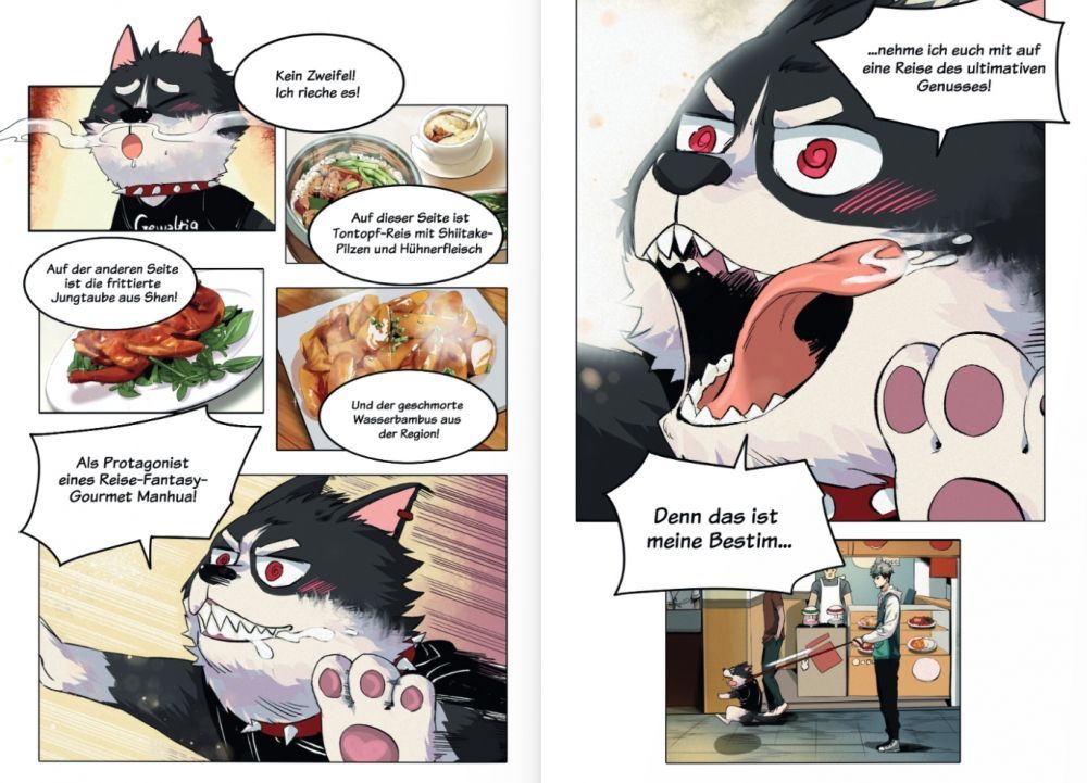 Beast Feast Beispielseiten von Tuotuo