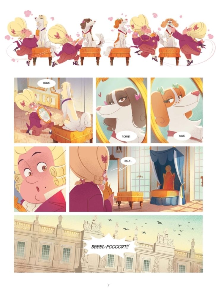 Belfort & Lupin: Die Hunde von Versailles Beispielseite von Lesdeuxpareilles
