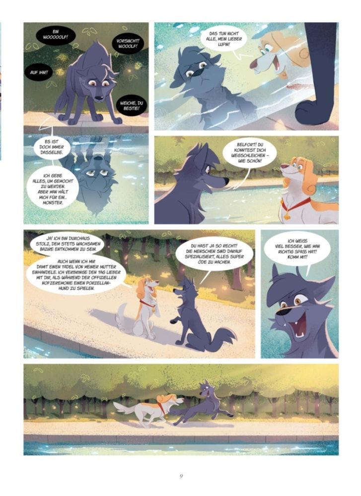 Belfort & Lupin: Die Hunde von Versailles Beispielseite von Lesdeuxpareilles