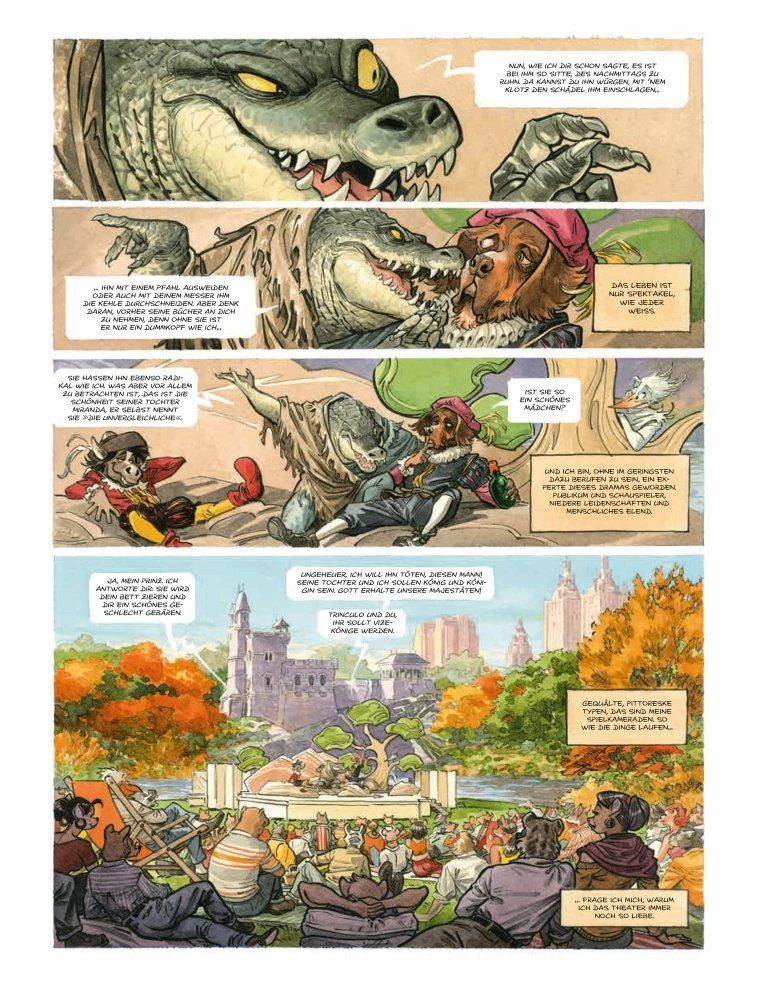 Blacksad 6 Beispielseite von Juanjo Guarnido