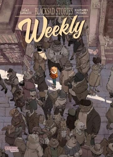 Blacksad Stories: Weekly Cover von Giovanni Rigano