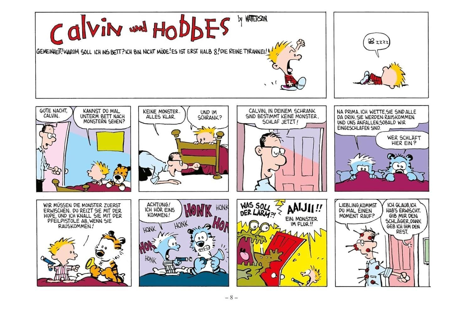 Calvin und Hobbes Kompakt 1 Beispielseite von Bill Watterson