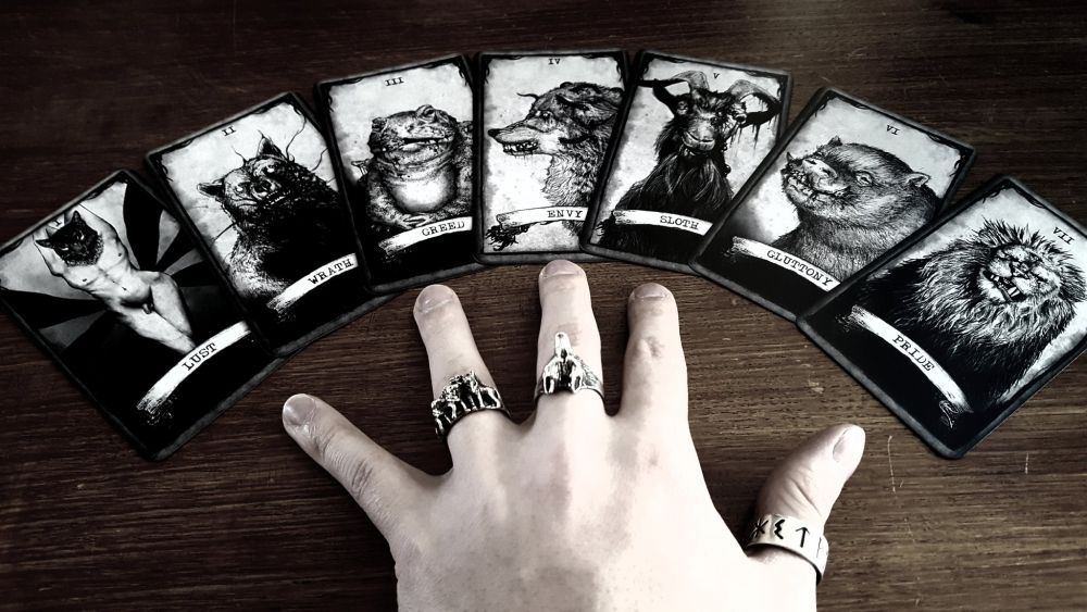 Seven Deadly Sins Tarot Cards Photo by Faolan