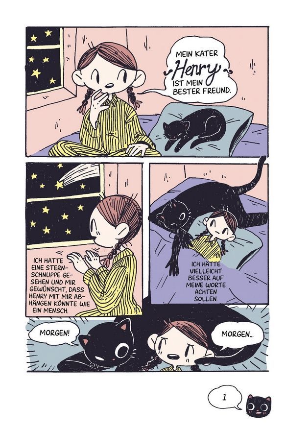 Catboy Beispielseite von Benji Nate