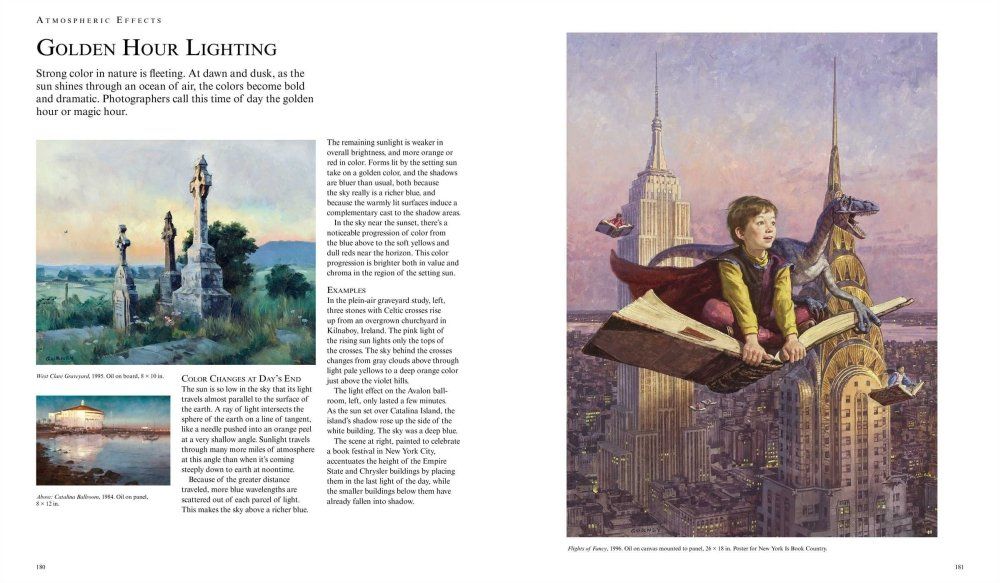 Color and Light Sample by James Gurney