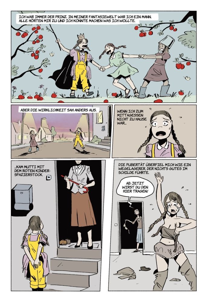 Damals Beispielseite von Hannes Stummvoll