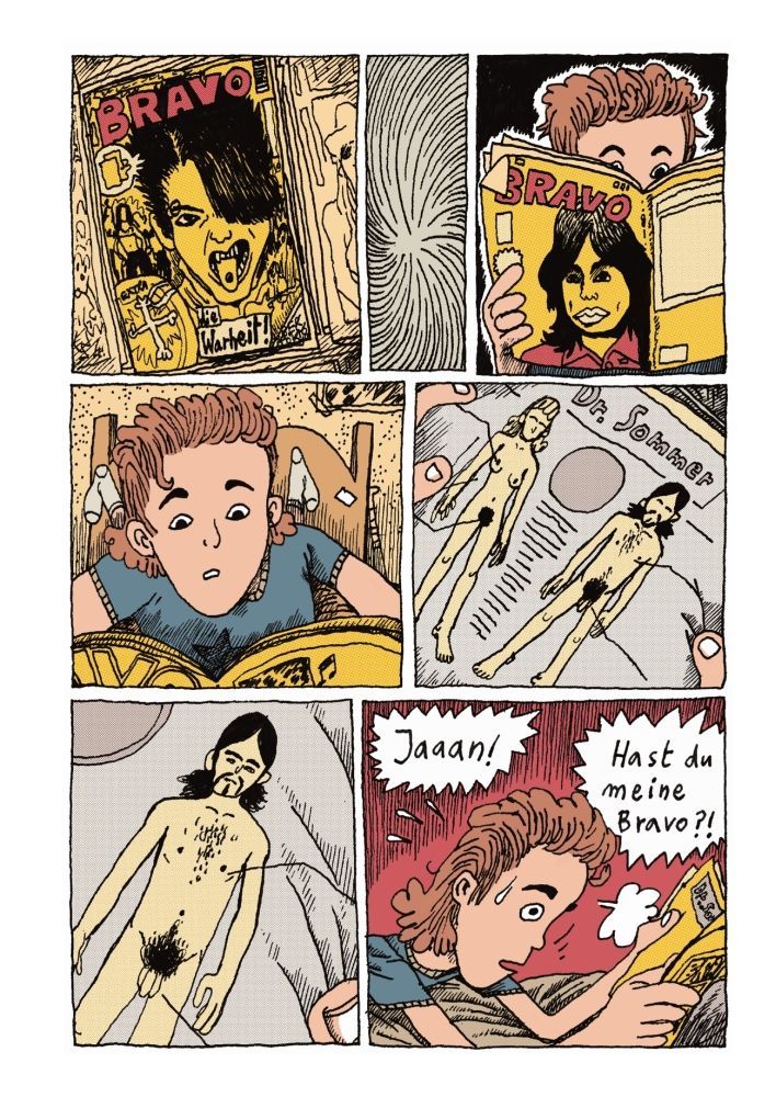 Damals Beispielseite von Bruno Giannori