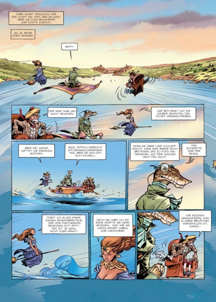 Danthrakon 2 Beispielseite von Olivier Boiscommun