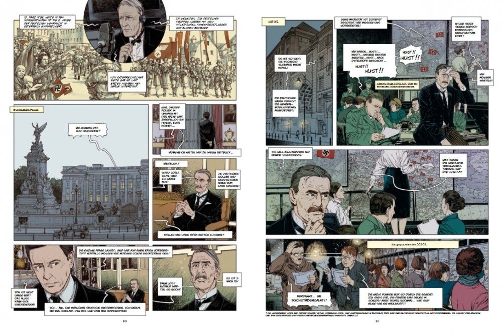 Der Fall Alan Turing Beispielseite von Éric Liberge