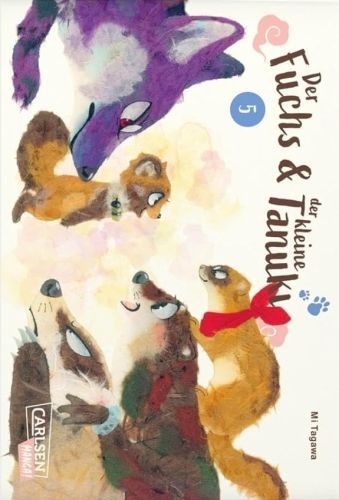 Der Fuchs und der kleine Tanuki 5 Cover von Tagawa Mi