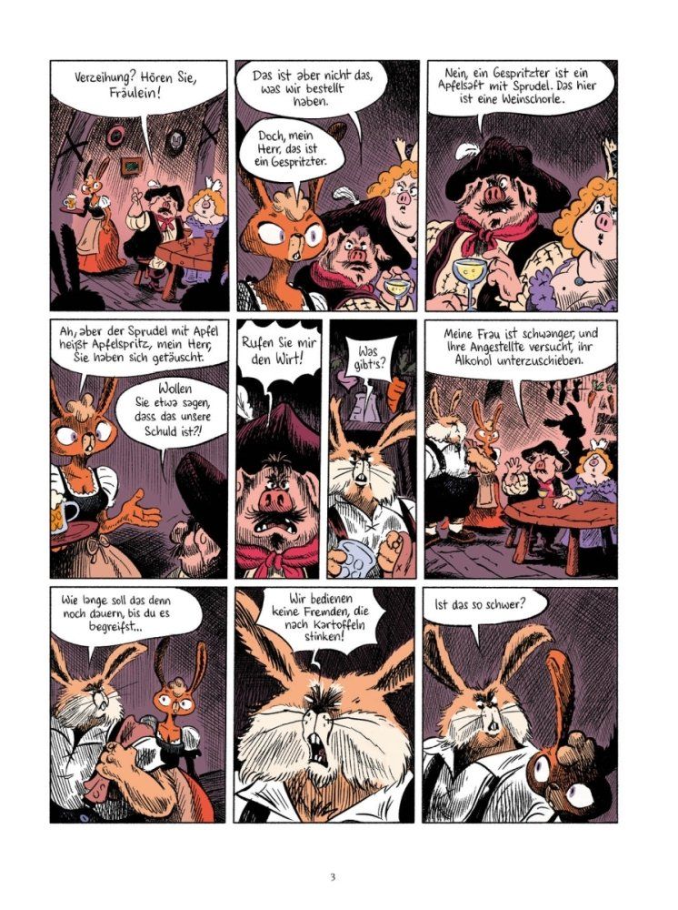 Donjon Monster 14: Vorzügliches Bier Beispielseite von Bastien Quignon