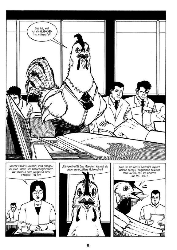 Elmer Beispielseite von Gerry Alanguilan