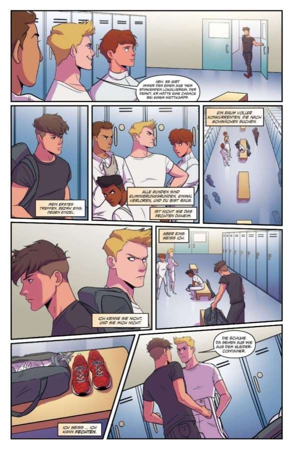 Fence 1 Beispielseite von Johanna The Mad