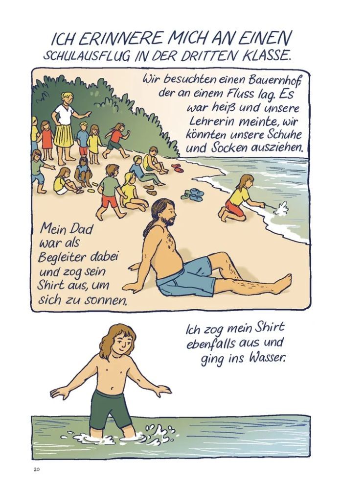 Genderqueer Beispielseite von Maia Kobabe