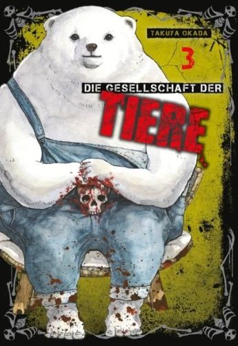 Die Gesellschaft der Tiere 3 Cover von Okada Takuya
