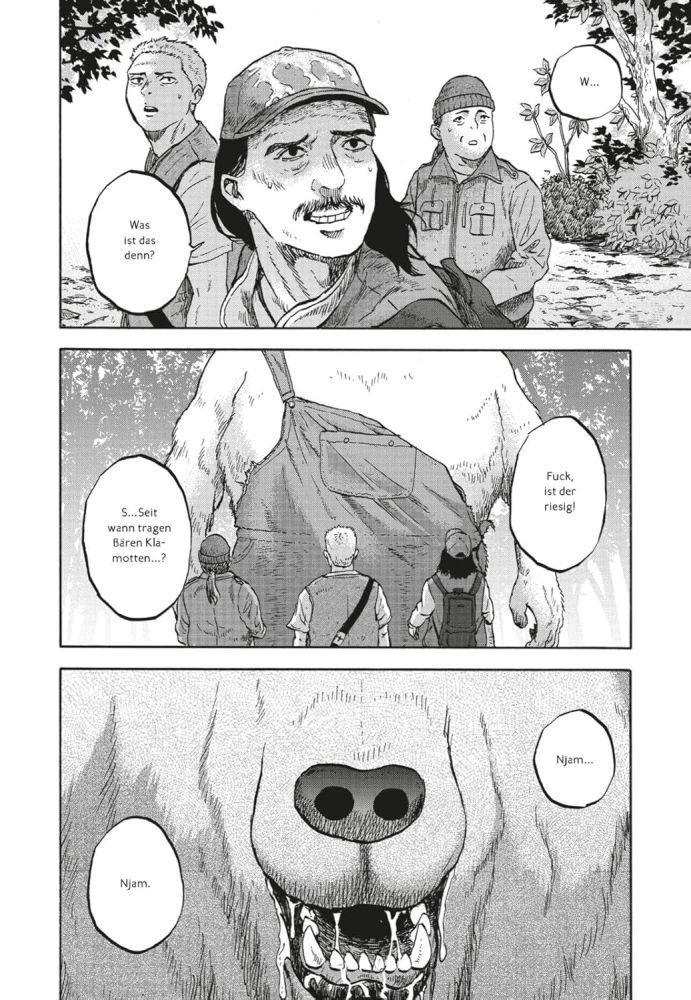 Die Gesellschaft der Tiere Beispielseite von Okada Takuya