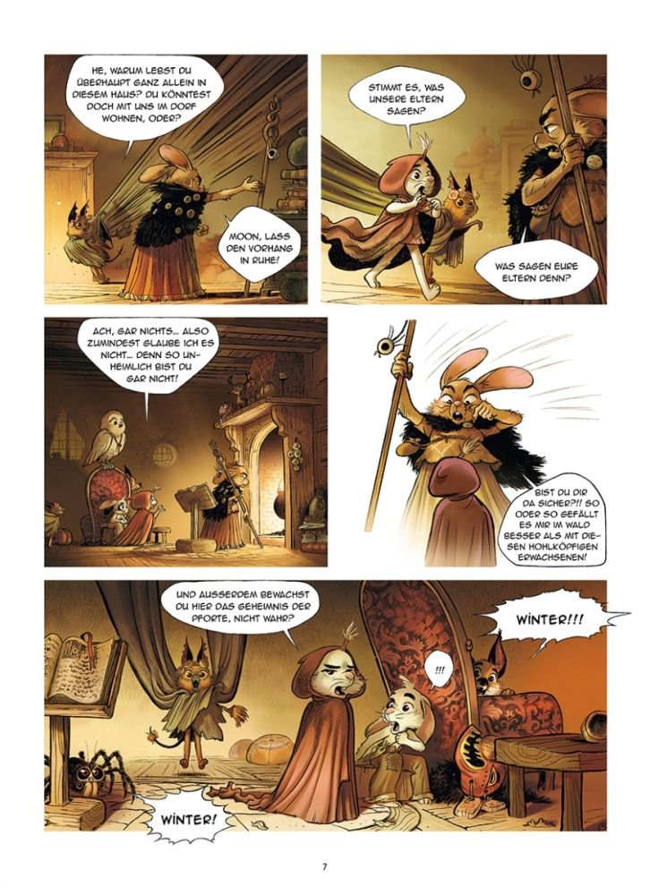 Greenwood 1: Urania, die Hexe Beispielseite von Florent Sacré