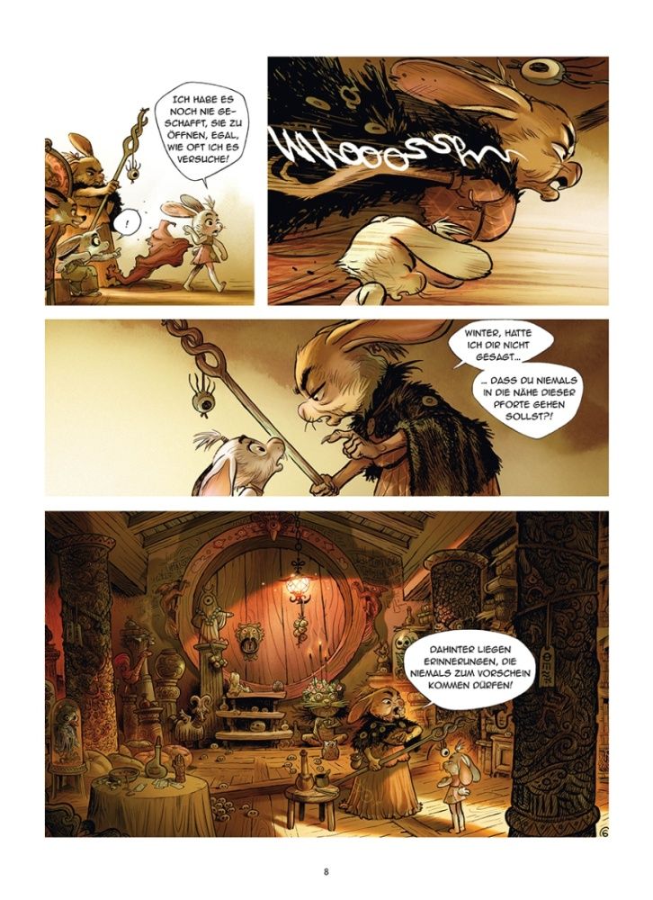 Greenwood 1: Urania, die Hexe Beispielseite von Florent Sacré