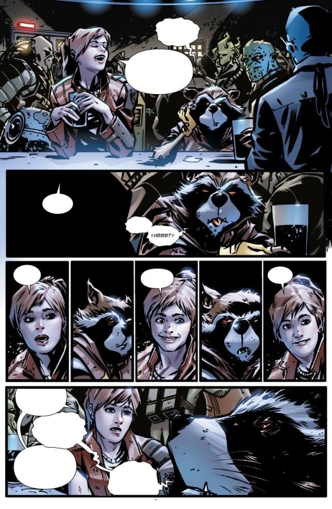 Guardians Of The Galaxy - Geschichten aus dem All Beispielseite von Jorge Fornes