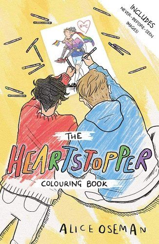 Cover Heartstopper Coloring Book