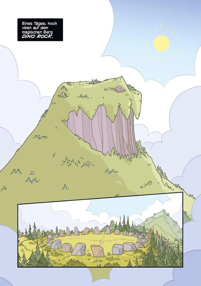 Heavysaurus – Der Comic Beispielseite von Adrian vom Baur