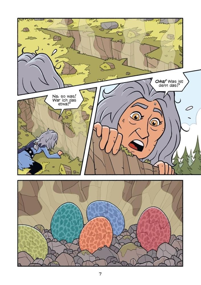 Heavysaurus – Der Comic Beispielseite von Adrian vom Baur