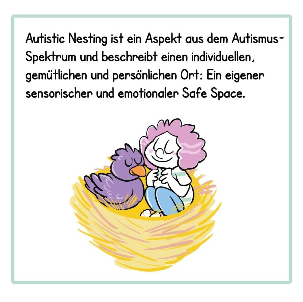 Herzlichen Glückwunsch, es ist Autismus! Beispielseite von Daniela