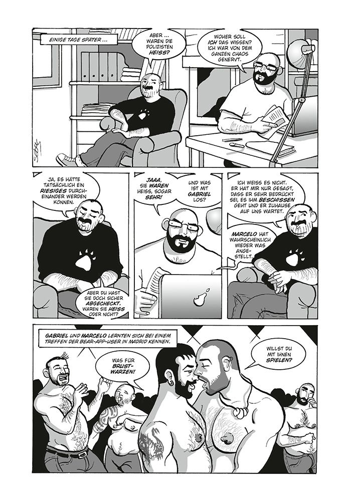 Hilfe, mein Lover ist ein Hipster Beispielseite von Sebas Martin