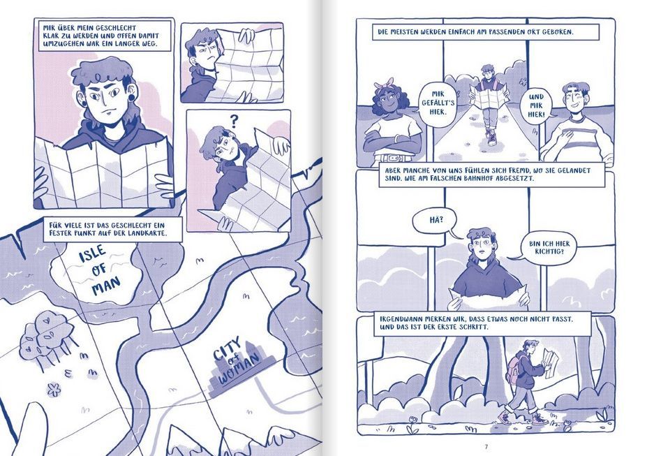 Homebody Beispielseiten von Theo Parish