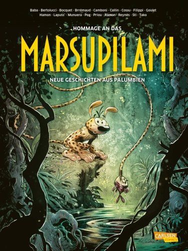 Hommage an das Marsupilami Band 1 Cover von Federico Bertolucci