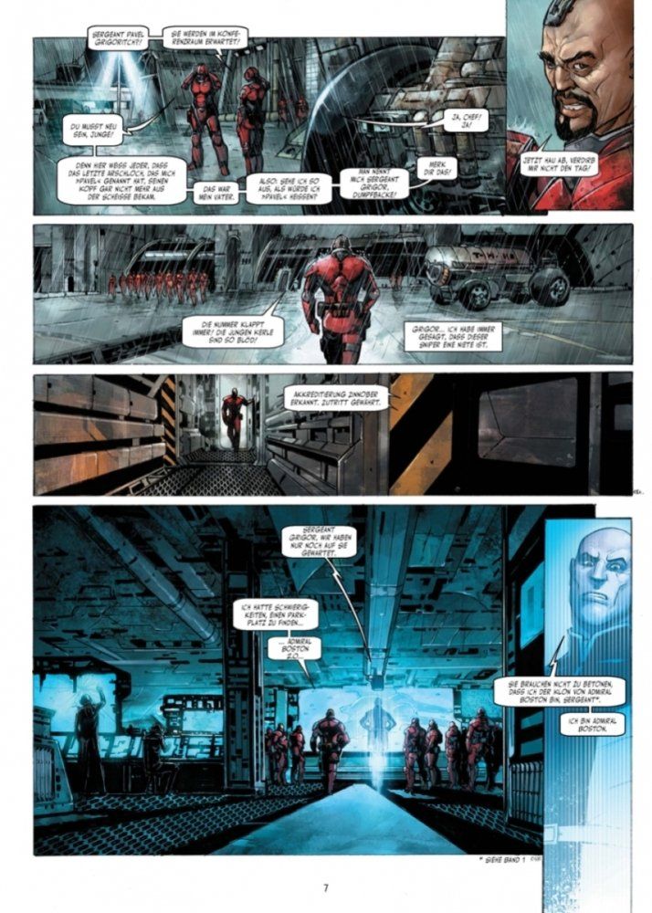 ISS Snipers 2 - Khôl Murdock Beispielseite von Stéphane Créty & Juliette Créty