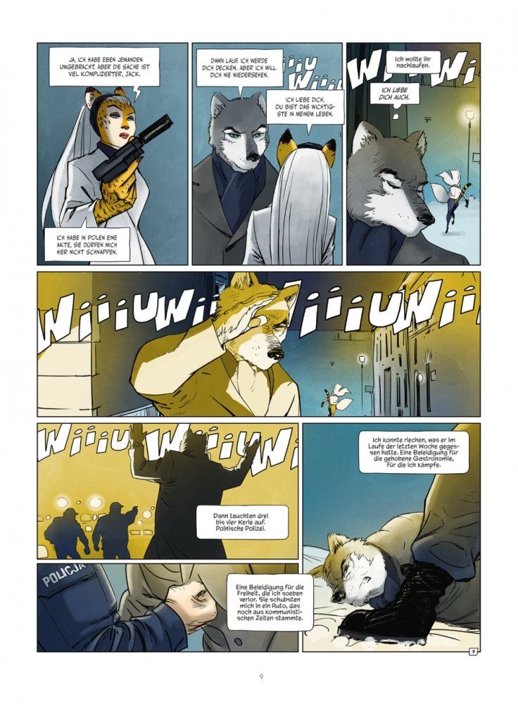 Jack Wolfgang Bd.3 Beispielseite von Henri Reculé