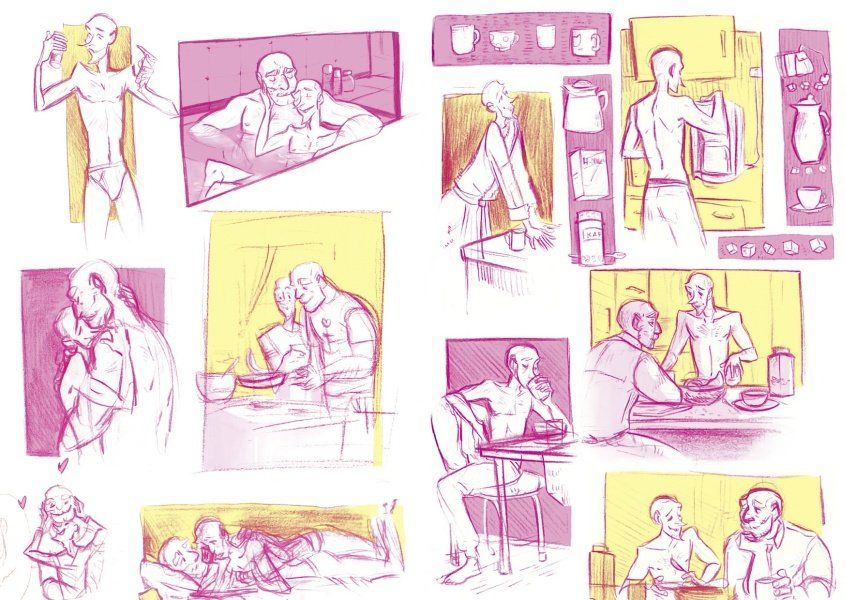 Verkiekte Keerls Probeseite von Johnny Kitten