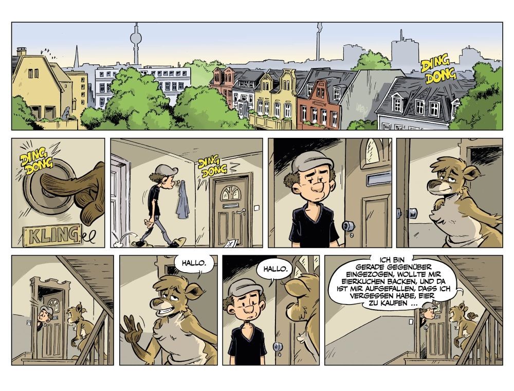 Känguru-Comics 2 Beilspielseite von Bernd Kissel