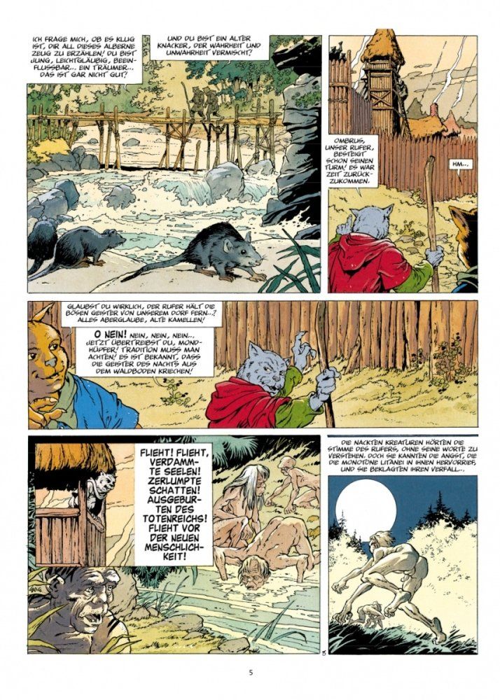 Katzen - Die Hüter der Unsterblichkeit Beispielseite von Didier Convard