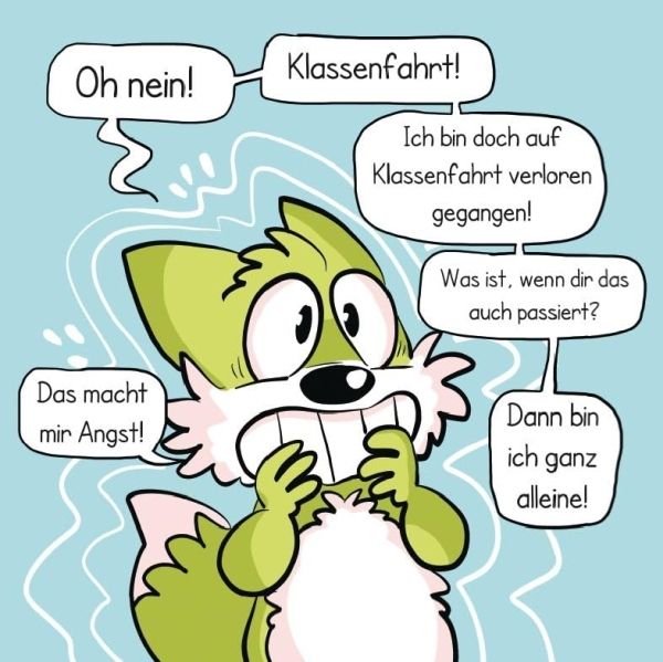 Lisa und Lio Bd.2 Beispielseite von Daniela Schreiter
