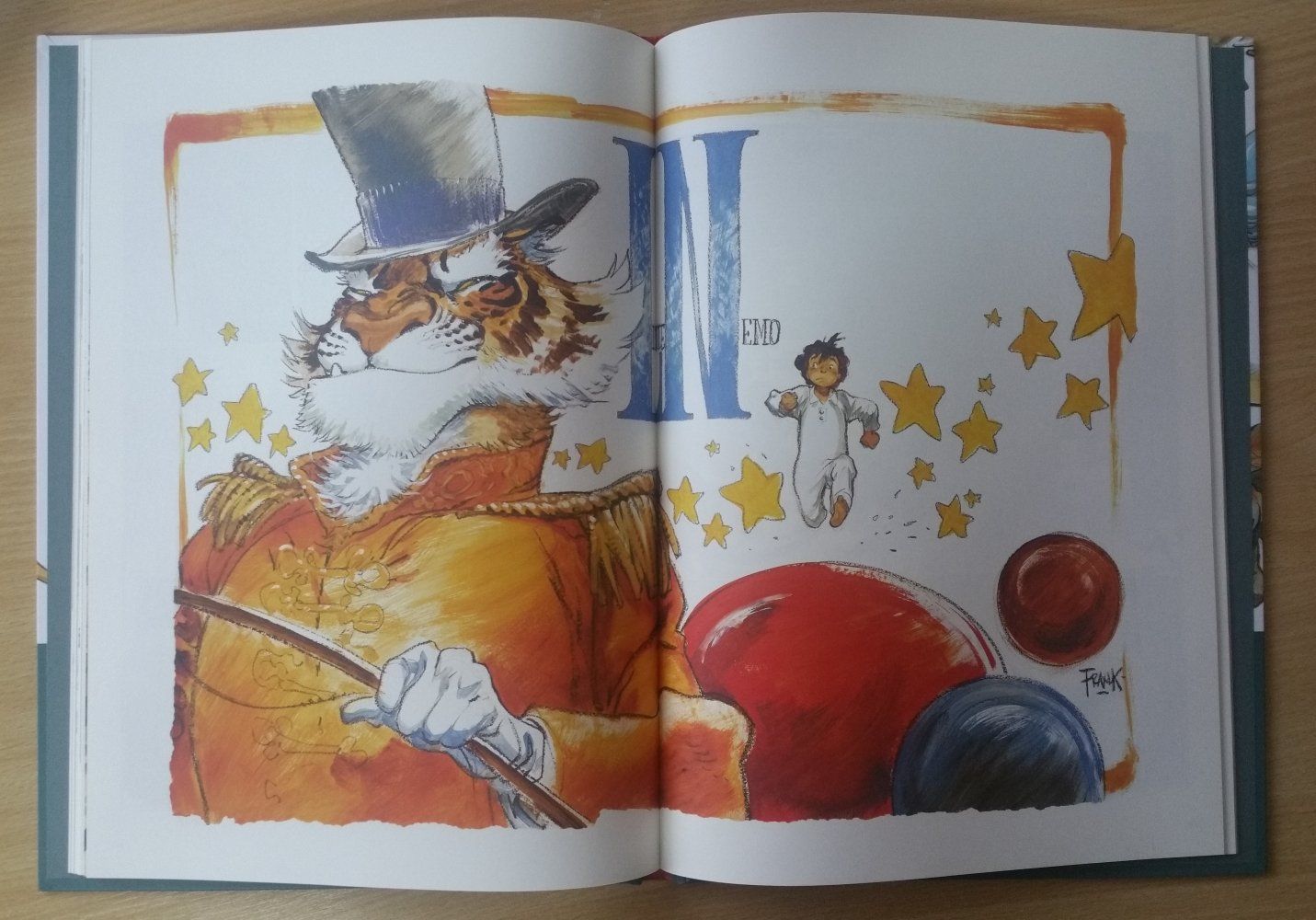 Little Nemo Beispielseite von Frank Pé