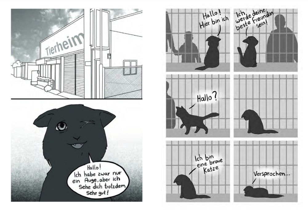 Loving Reaper Beispielseiten von Jenny Jinya