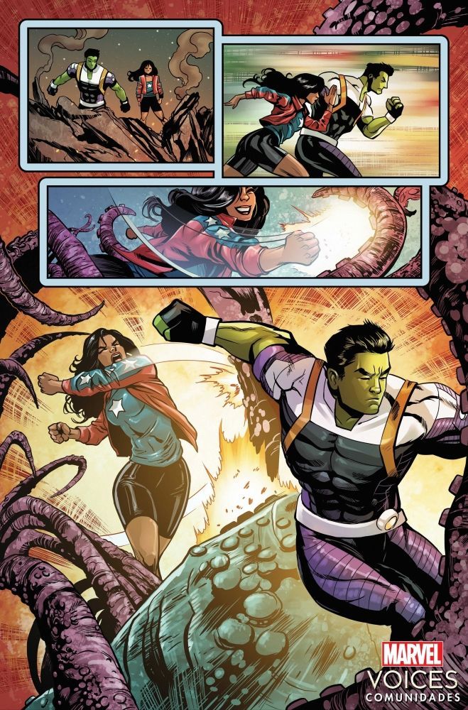Marvel Pride (2026) – Liebe ohne Grenzen Beispielseite von Adriana Melo & Victor Nava