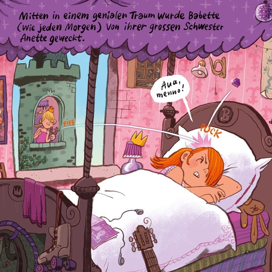 Power-Prinzessinnen-Patrouille Beispielseite von Mawil