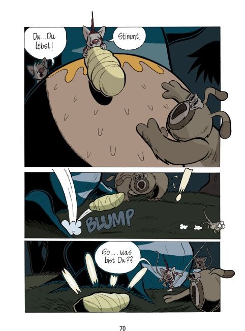 Maximillo und der Gloriogant Beispielseite von Marco Finkenstein