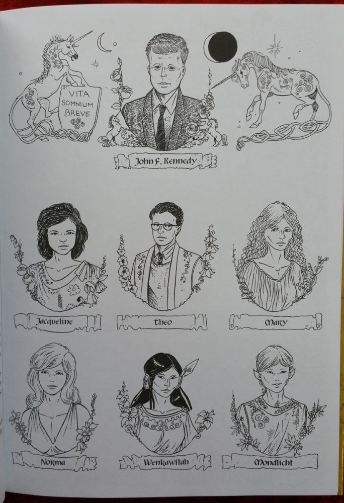 Memories of the Antique White House Beispielseite von Diana R. Sasse